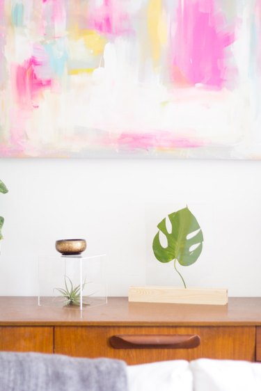 DIY Leaf Frame Stand