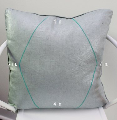 Painting the frame will dictate the other shapes.