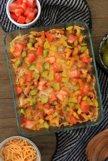 Bacon cheeseburger casserole recipe